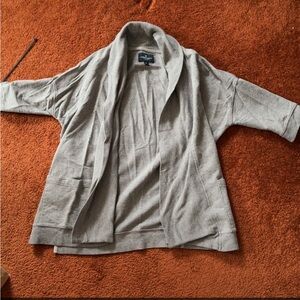 American Eagle Outfitters Light Gray Cardigan